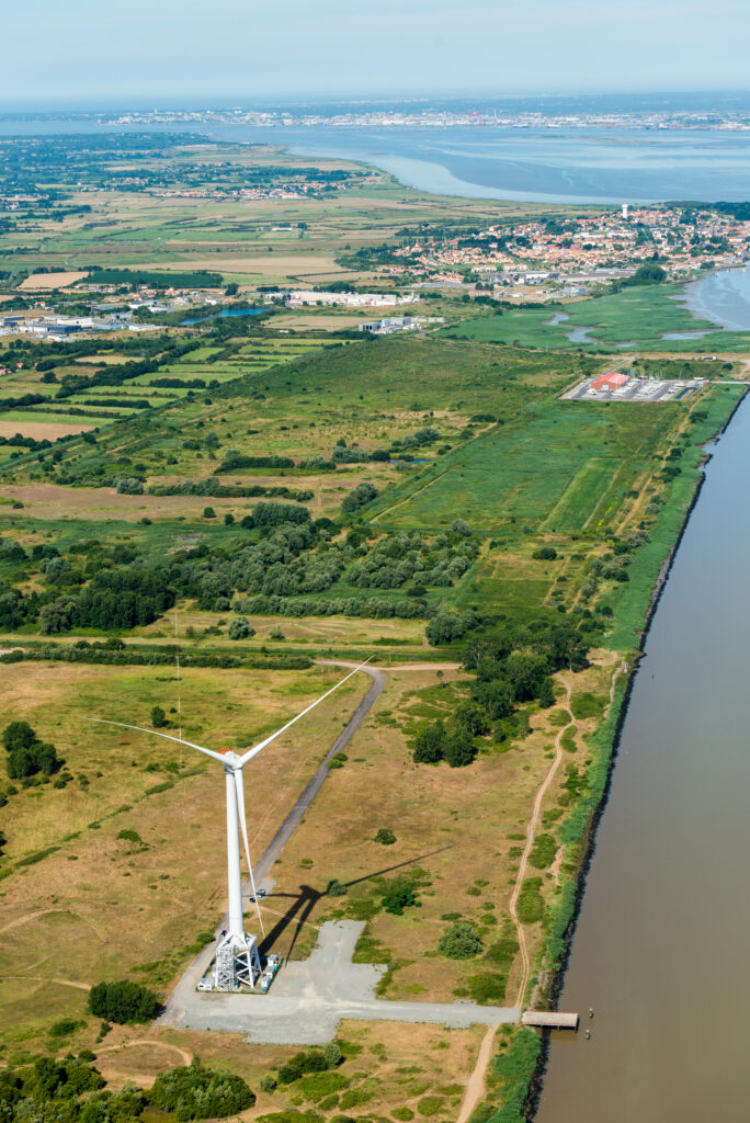 Eolienne Alstom, site du Carnet, Saint-Nazaire_Valéry Joncheray