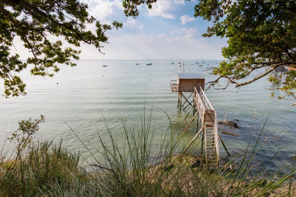 Vue sur les pêcheries de Saint-Nazaire