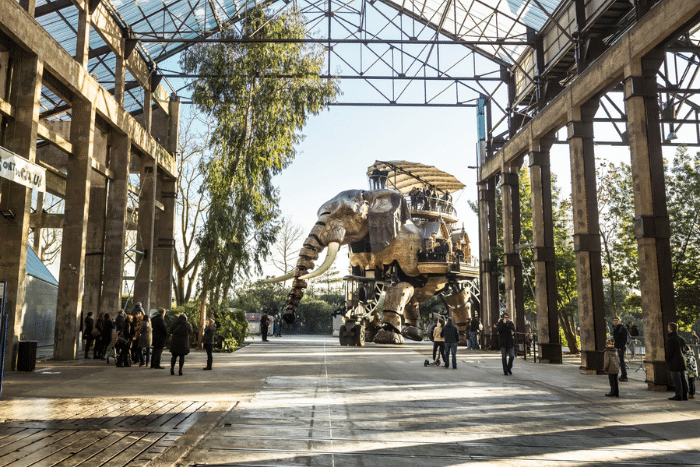 photo du grand Eléphant de Nantes