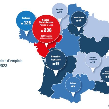 Transport à la voile : 50% des emplois de la filière à Nantes & Saint-Nazaire en 2030