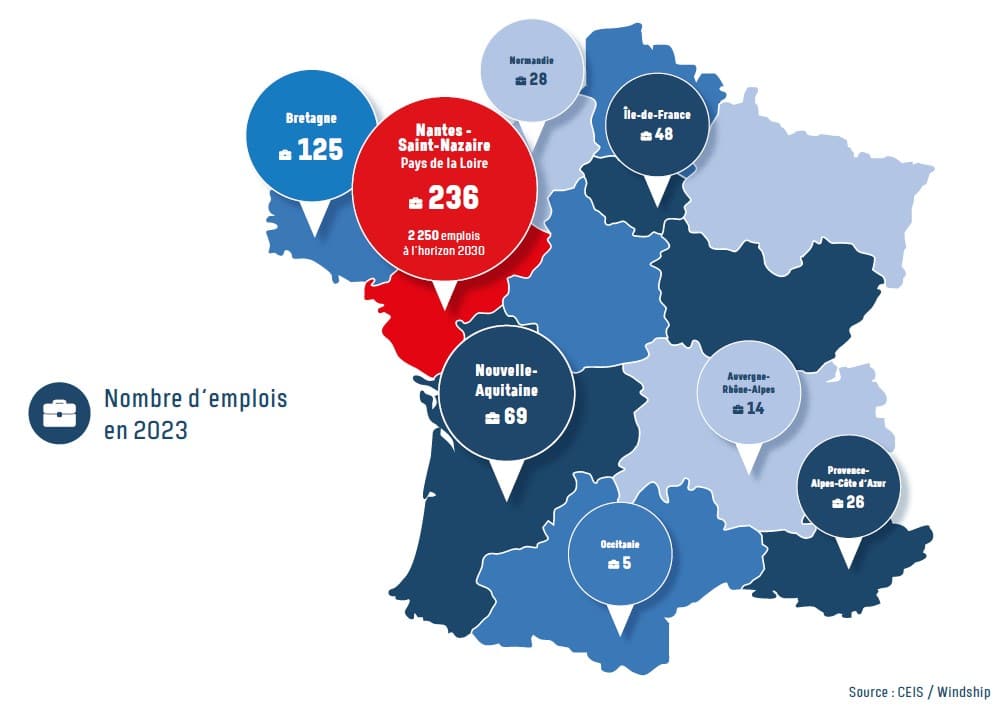 Transport à la voile : 50% des emplois de la filière à Nantes & Saint-Nazaire en 2030