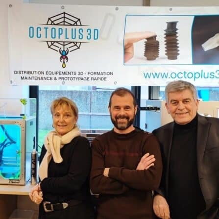 OCTOPLUS 3D s'oriente vers l'impression de plastiques recyclés