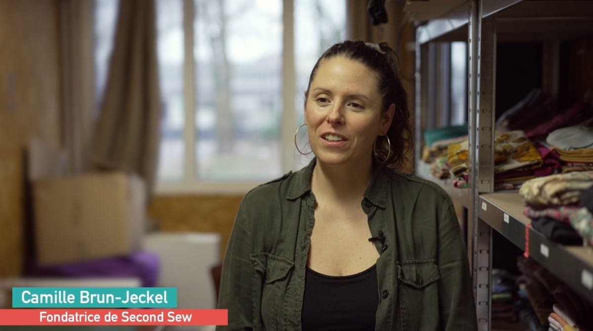 Portrait d'entrepreneuse : Camille Brun-Jeckel fondatrice de Second Sew