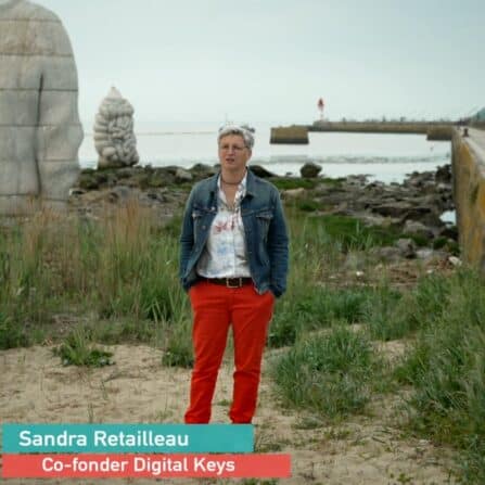 Portrait d'entrepreneuse : Sandra Retailleau, co-fondatrice de Digital Keys