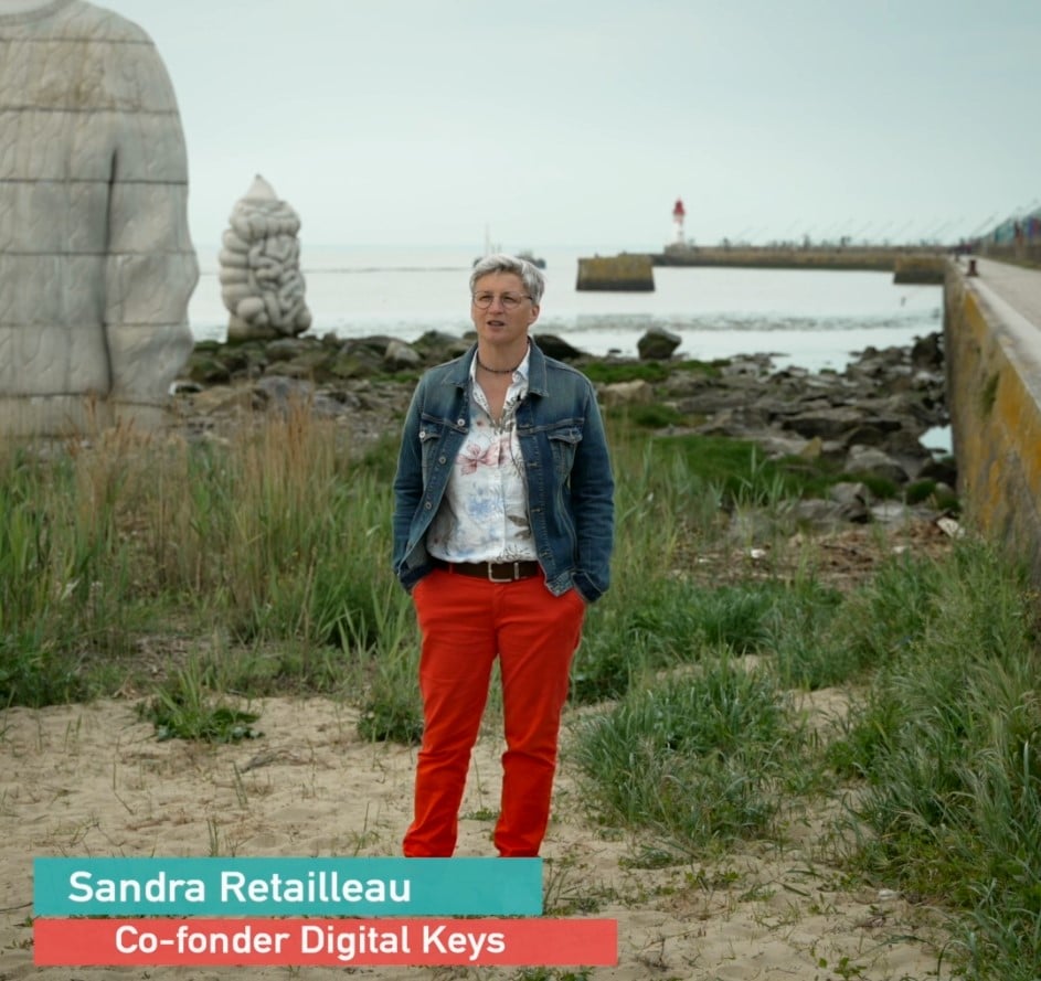 Portrait d'entrepreneuse : Sandra Retailleau, co-fondatrice de Digital Keys