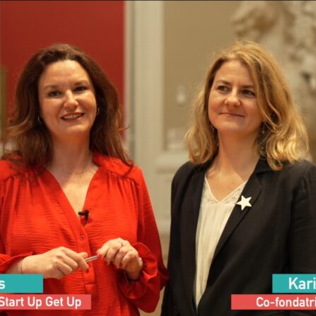 Portraits d'entrepreneuses : Claire Maufrais et Karin Monflier, co-fondatrices de Start Up Get Up