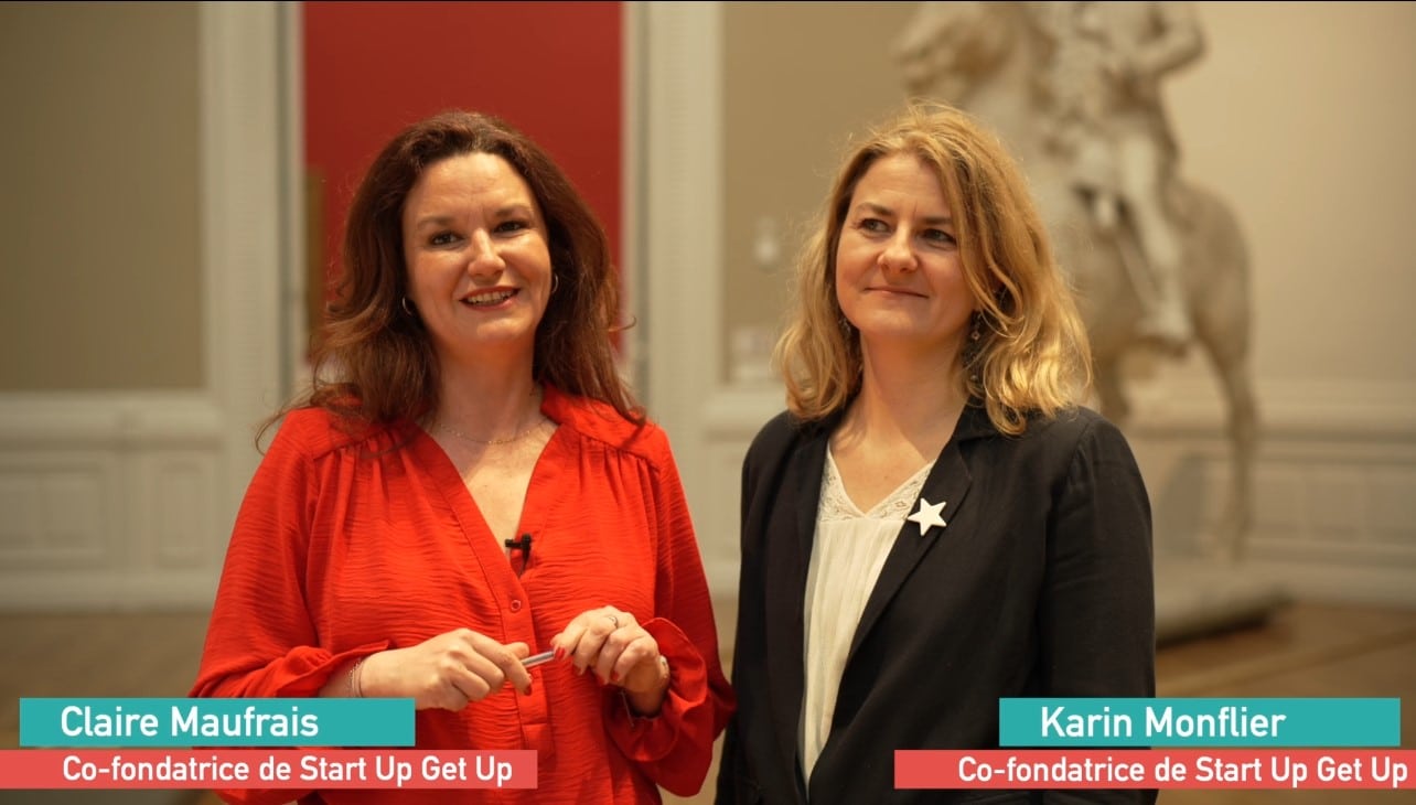 Portraits d'entrepreneuses : Claire Maufrais et Karin Monflier, co-fondatrices de Start Up Get Up